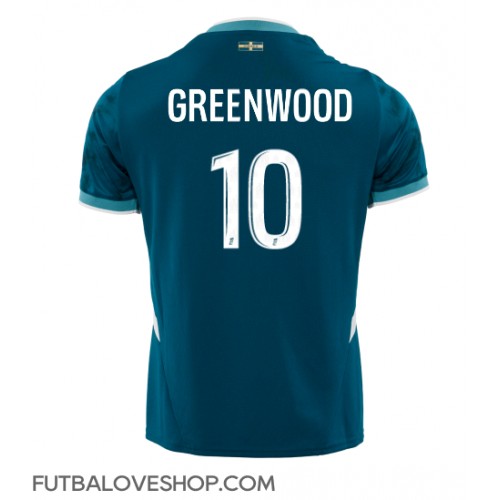 Dres Olympique de Marseille Mason Greenwood #10 Preč 2024-25 Krátky Rukáv